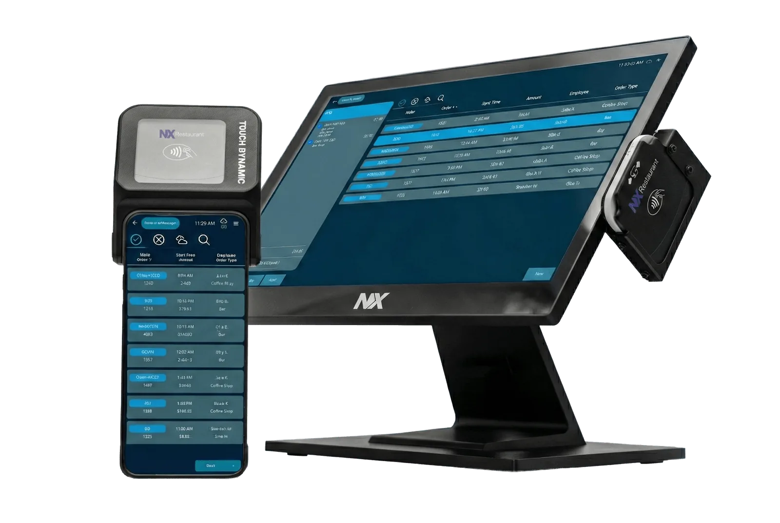 NX Restaurant Point of Sale Handheld and Station