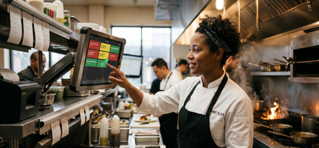 improve kitchen performance and labor cost with KDS